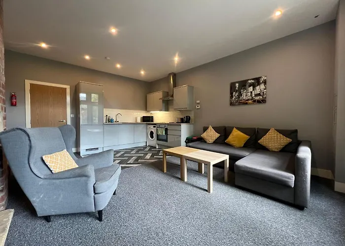 1 Bed Close To Arena Sleeps Up To 4 People F3 Apartment *